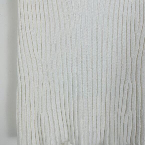 VINCE Tie Back Tank Size Large in White - Picture 5 of 7